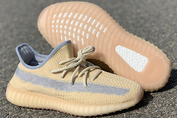 Women Yeezy Boost 350 V2 Linen Reflective